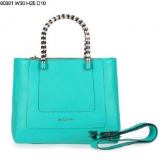 Bvlgari New Hand Carry Serpenti Ferrari Leather Bag Light Green 80381 Bvlgari New Hand Carry Serpenti Ferrari Leather Bag Light Green 80381