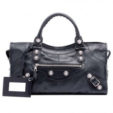 Balenciaga Giant 21 Silver Part Time Black