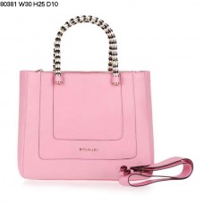 Bvlgari New Hand Carry Serpenti Ferrari Leather Bag Light Pink 80381 Bvlgari New Hand Carry Serpenti Ferrari Leather Bag Light Pink 80381