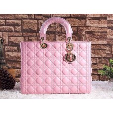 Replica Dior Lady Default Totes Genuine Leather Handbag