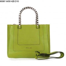 Bvlgari New Hand Carry Serpenti Ferrari Leather Bag Apple Green 80381 Bvlgari New Hand Carry Serpenti Ferrari Leather Bag Apple Green 80381
