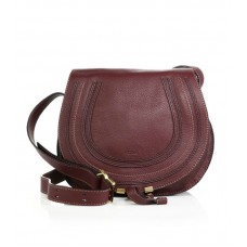 Chloe Marcie Medium Round Crossbody Bag Dark Velvet Chloe Marcie Medium Round Crossbody Bag Dark Velvet