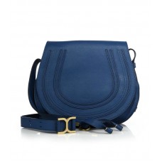 Chloe Marcie Medium Crossbody Bag Blue Chloe Marcie Medium Crossbody Bag Blue
