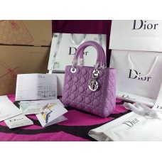 Replica Dior Lady Default Genuine Leather Purple Handbag Replica Dior Lady Default Genuine Leather Purple Handbag