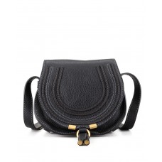 Chloe Marcie Small Saddle Bag Black Chloe Marcie Small Saddle Bag Black