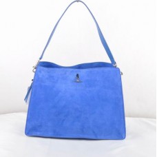 Celine EDGE Suede Leather Bag Blue 309 Celine EDGE Suede Leather Bag Blue 309