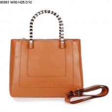 Bvlgari New Hand Carry Serpenti Ferrari Leather Bag Earth Yellow 80381 Bvlgari New Hand Carry Serpenti Ferrari Leather Bag Earth Yellow 80381