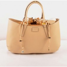 Fendi B Fab Apricot Ferrari Leather Large Top-handle Bag