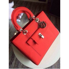 Replica Dior Lady Default Lambskin Red Handbag Replica Dior Lady Default Lambskin Red Handbag