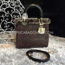 Luxury Replica Dior Lady Default Snakeskin