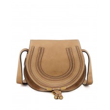 Chloe Marcie Small Saddle Bag Nut Chloe Marcie Small Saddle Bag Nut