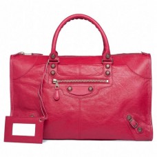Balenciaga Giant 12 Gold Work Rose thulian
