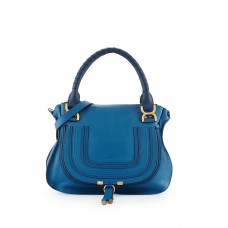 Chloe Marcie Medium Satchel Bag Cobalt Chloe Marcie Medium Satchel Bag Cobalt