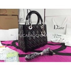 Replica Dior Lady Totes Leather Black Bag