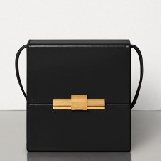 Bottega Veneta Daisey Bag In Black French Calf