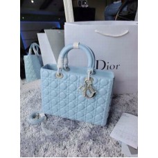 Designer Dior Lady Handbag Lambskin