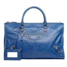 Balenciaga Giant 12 Gold Work Bleu Cobalt