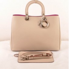 Dior Diorissimo Jumbo Bag Beige Original Leather (Golden Hardware) 602