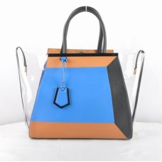 Fendi 2Jours Blue Transparent PVC Bag Fendi 2Jours Blue Transparent PVC Bag