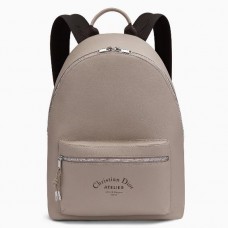 Dior Rider Rucksack Backpack In Beige Calfskin