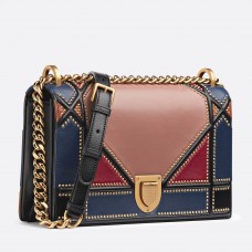 Dior Diorama Bag In Multi-coloured Patchwork Dior Diorama Bag In Multi-coloured Patchwork